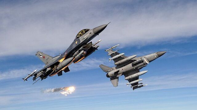 Kuzey Irak'a hava harekatı: 5 terörist öldürüldü