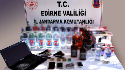 Edirne'de kaçakçılık operasyonu