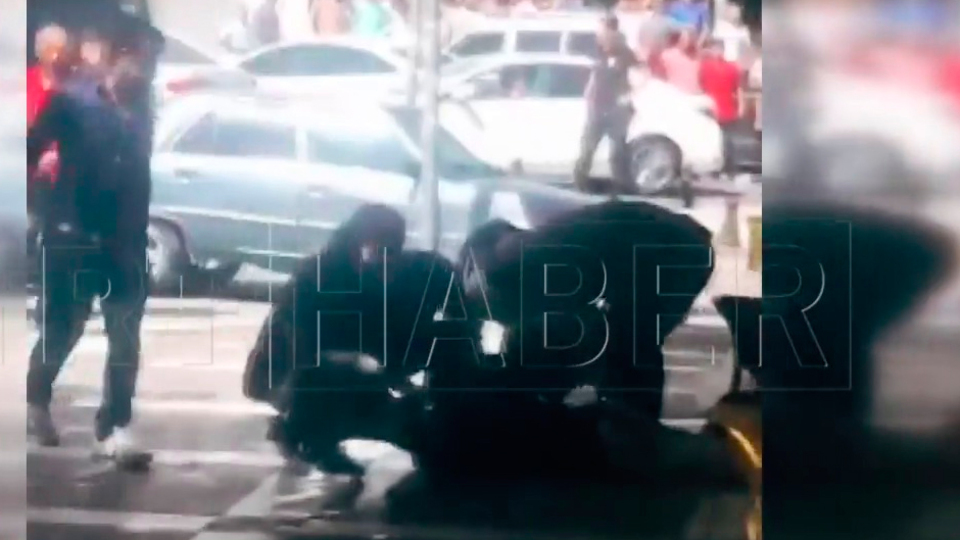 Şanlıurfa'da canlı bombanın yakalanması kamerada