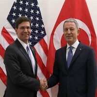 Bakan Akar, ABD'li mevkidaşıyla görüştü