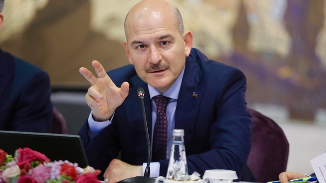 İçişleri Bakanı Soylu yabancı medya temsilcileriyle buluştu