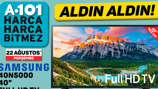 A101 22 Ağustos ürünleri satışta
