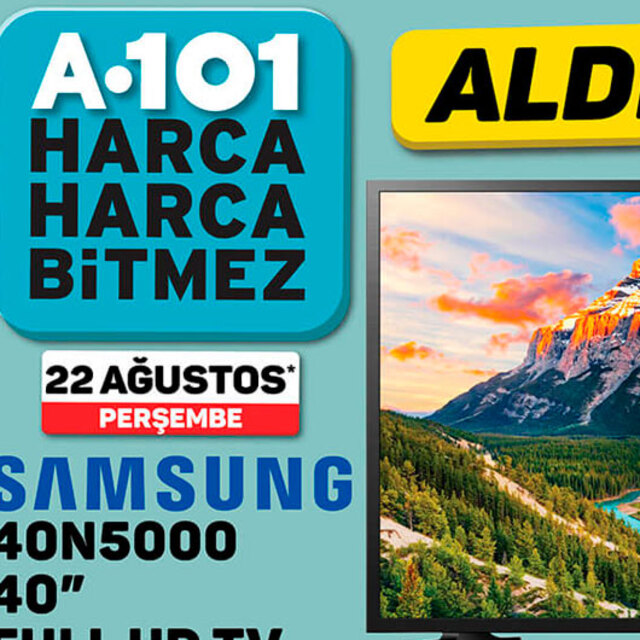 A101 22 Ağustos ürünleri satışta