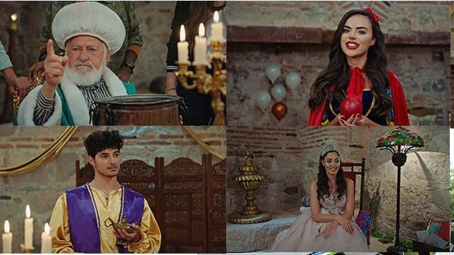 Kahramanlar aynı filmde buluştu