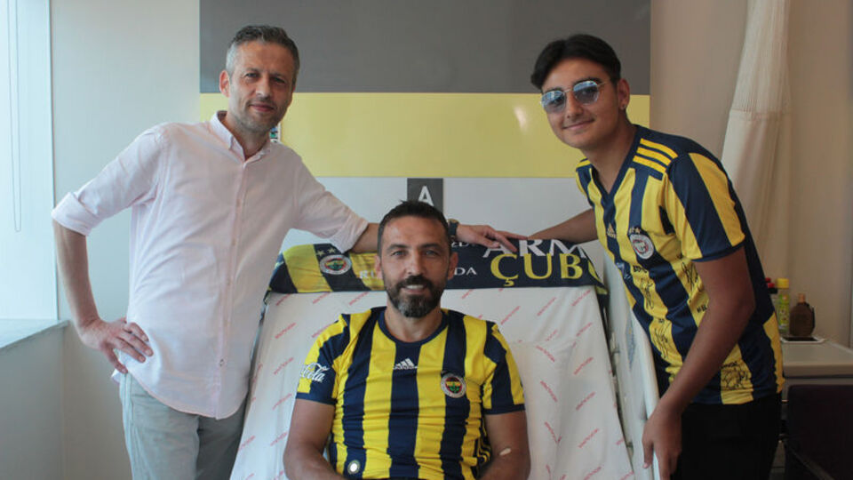 Elektriğe çarpılan Fenerbahçeli taraftardan iyi haber