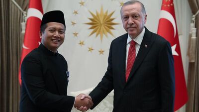 Cumhurbaşkanı Erdoğan, Endonezya Büyükelçisini kabul etti