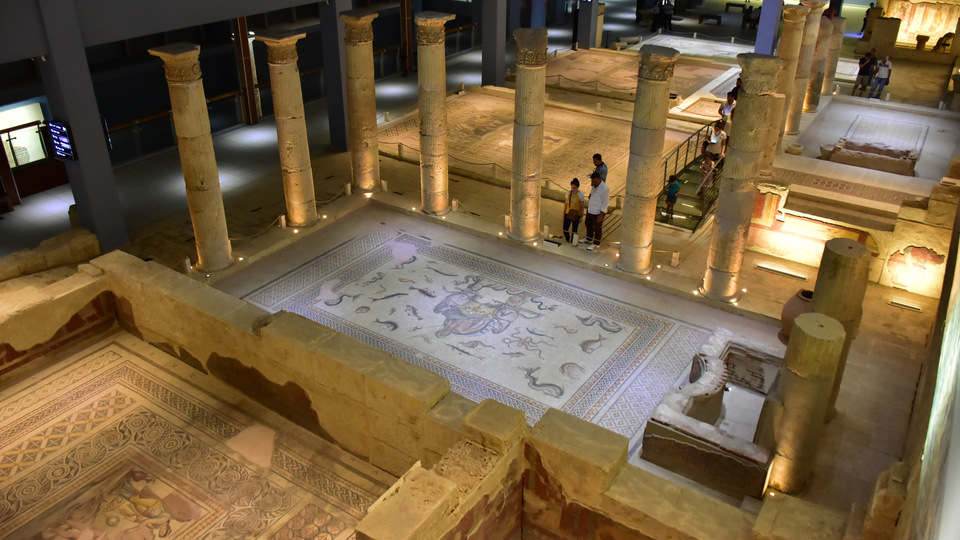 Zeugma Mozaik Müzesi'ne ziyaretçi ilgisi