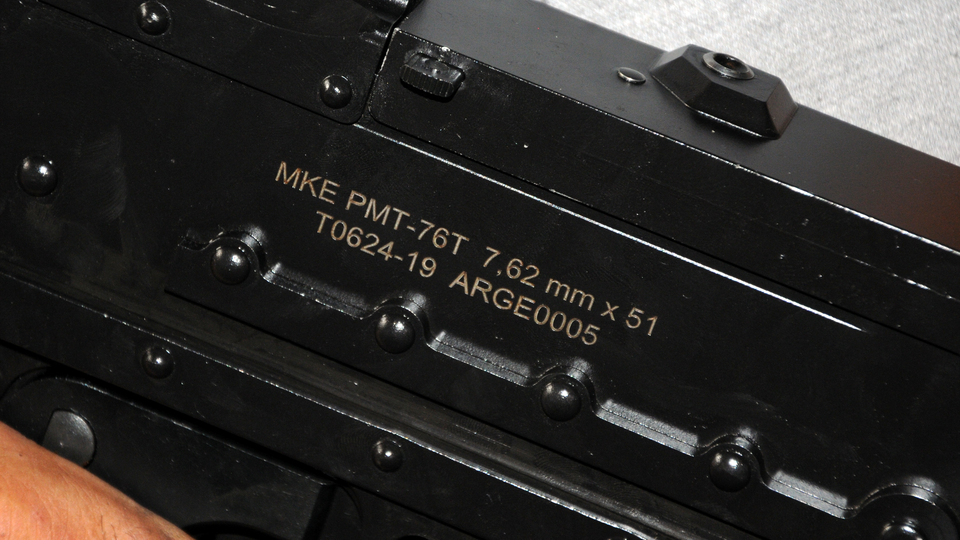 Güvenlik güçlerine yerli yeni makineli tüfek