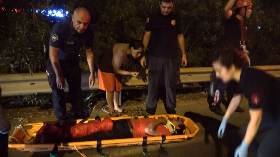 5 metrelik kanala düştü, eşi böyle hesap sordu