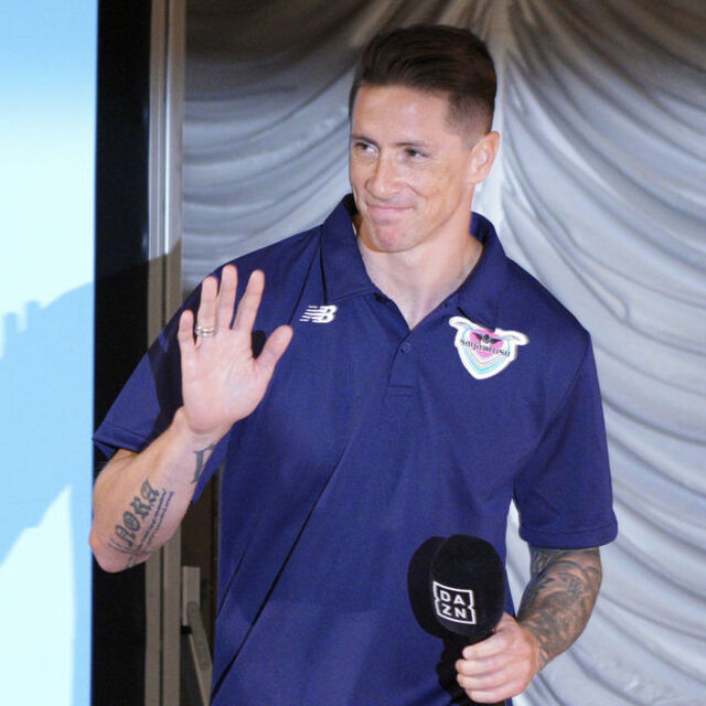 Fernando Torres son maçına çıktı