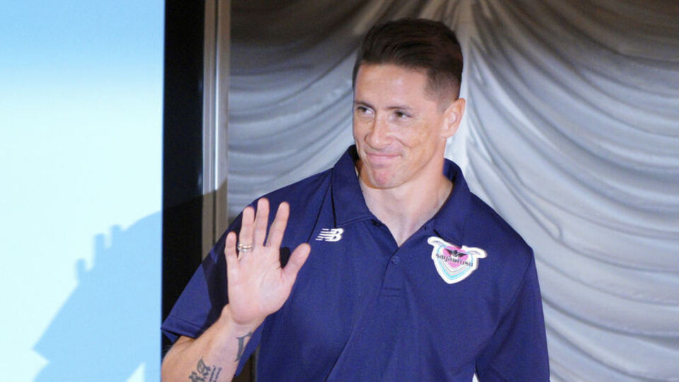 Fernando Torres son maçına çıktı