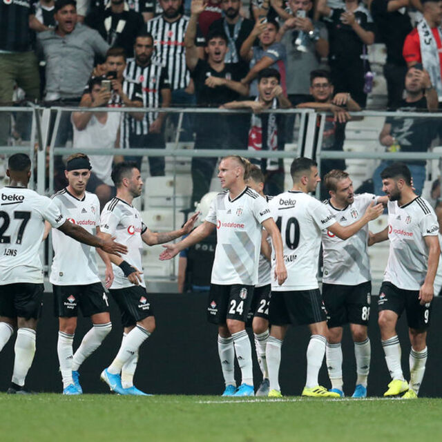 Beşiktaş'ın gol serisi 29 maça çıktı!