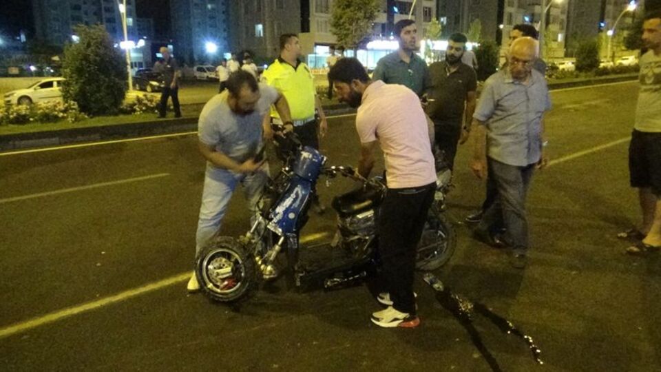 Diyarbakır feci kaza! O anlar kamerada