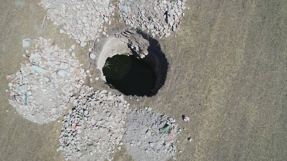 Eskişehir'de korkutan görüntü!