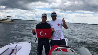 Milli yelkenci Dünya Şampiyonu!