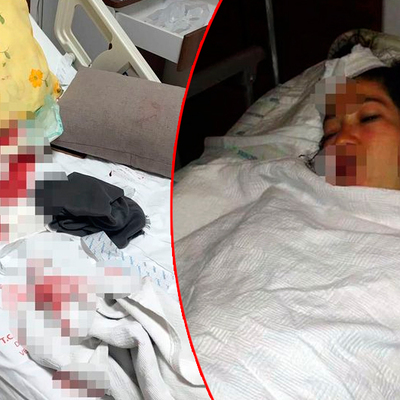 Doğum yapan eşini hastanede bıçakladı!
