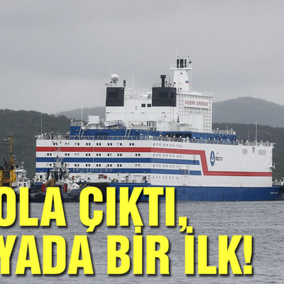 Ve yola çıktı! Dünyada bir ilk