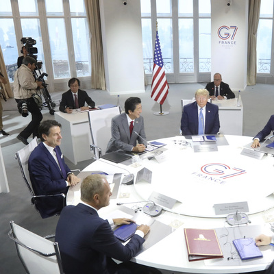 G7 zirvesinde sürpriz! İran Dışişleri Bakanı Fransa'da!