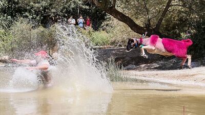 Çobanlardan sıra dışı yarışma