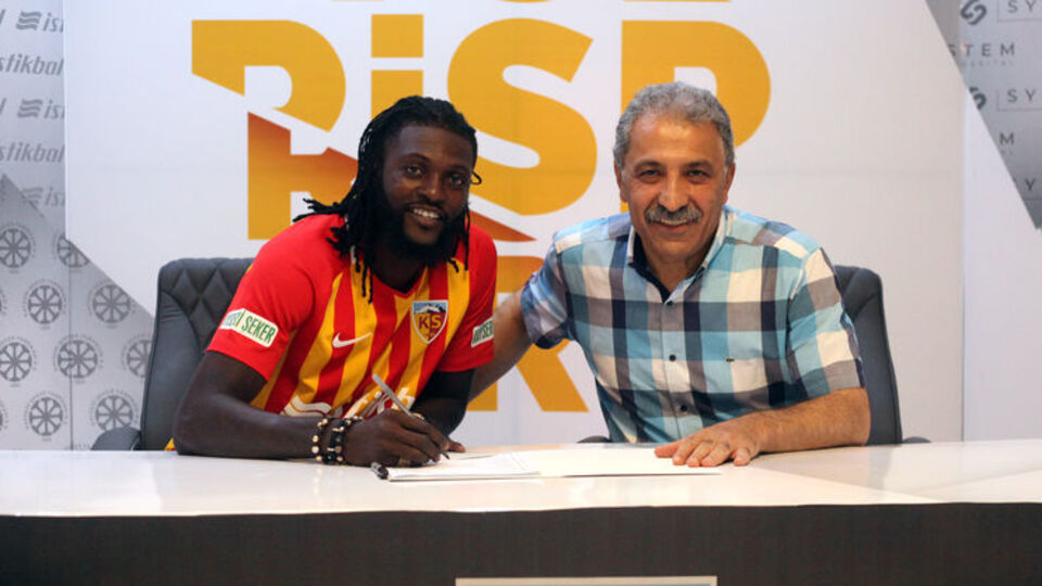 Adebayor, Kayserispor'da