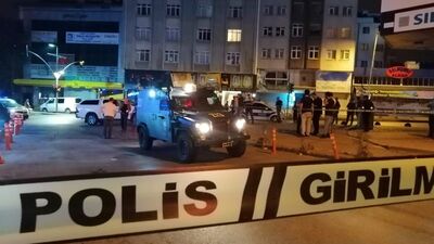 Sancaktepe'de bankaya EYP'li saldırı