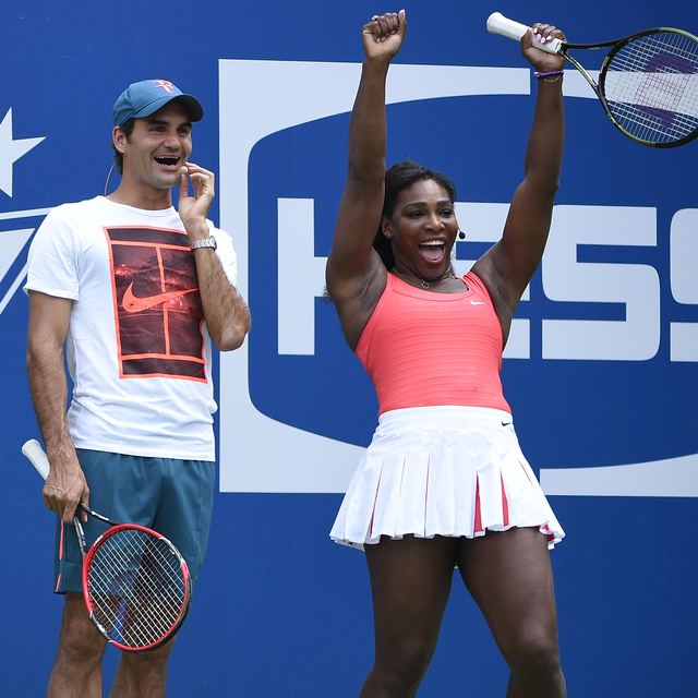 Federer ve Serena ikinci turda