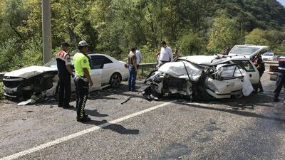 Karabük'te feci kaza!