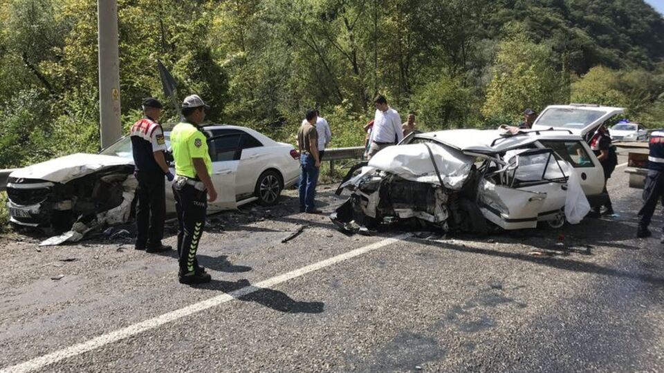Karabük'te feci kaza!
