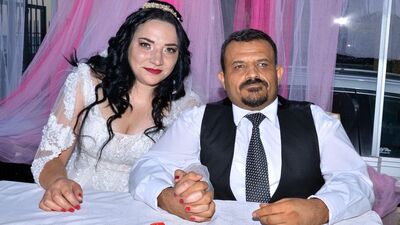 Cezaevinden özel izinli çıkıp, gelin oldu