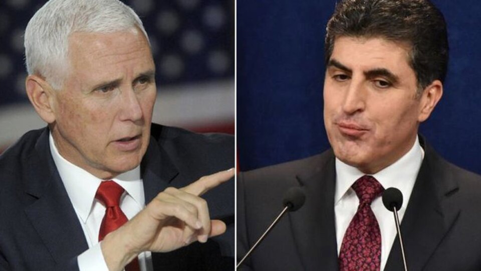 Pence ve Barzani telefonda görüştü