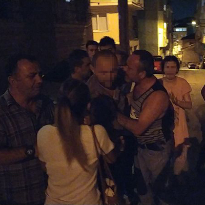 Dayakçı eniştesinin evine bıçakla saldırdı