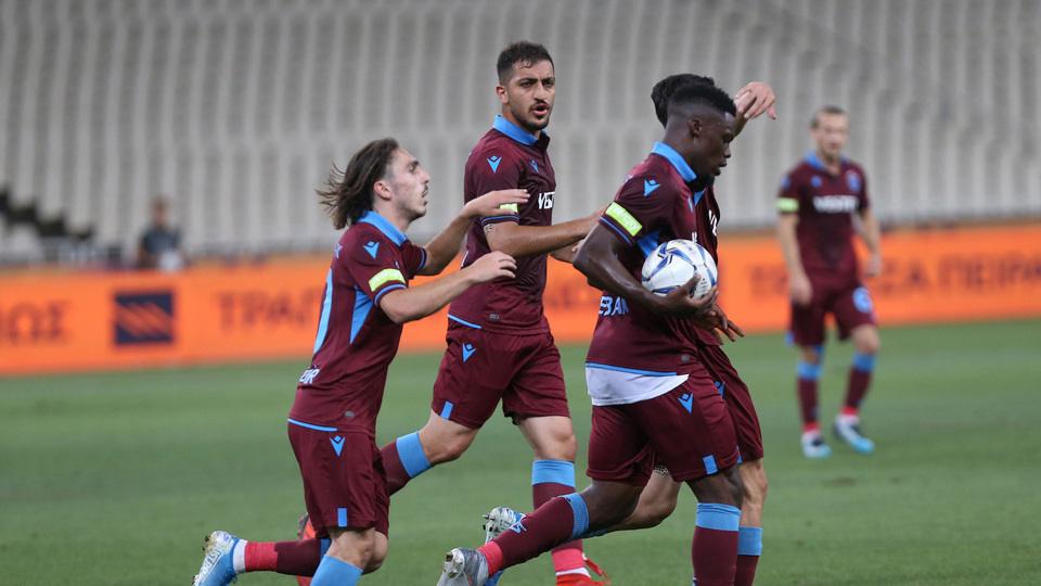 Trabzonspor'un Avrupa karnesi