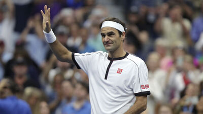 Federer, dalyadan galibiyetle ayrıldı