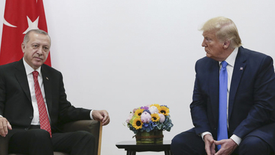 Cumhurbaşkanı Erdoğan, Trump ile görüştü