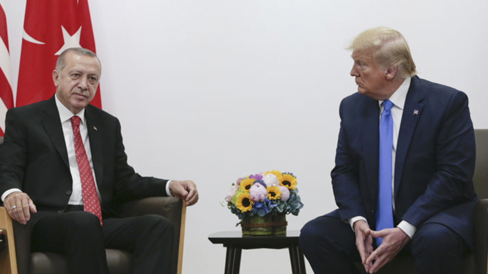 Cumhurbaşkanı Erdoğan, Trump ile görüştü