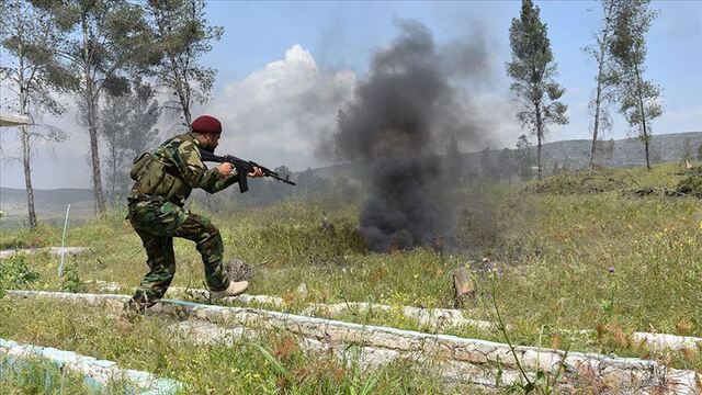 Terör örgütü YPG ve ÖSO arasında çatışma!