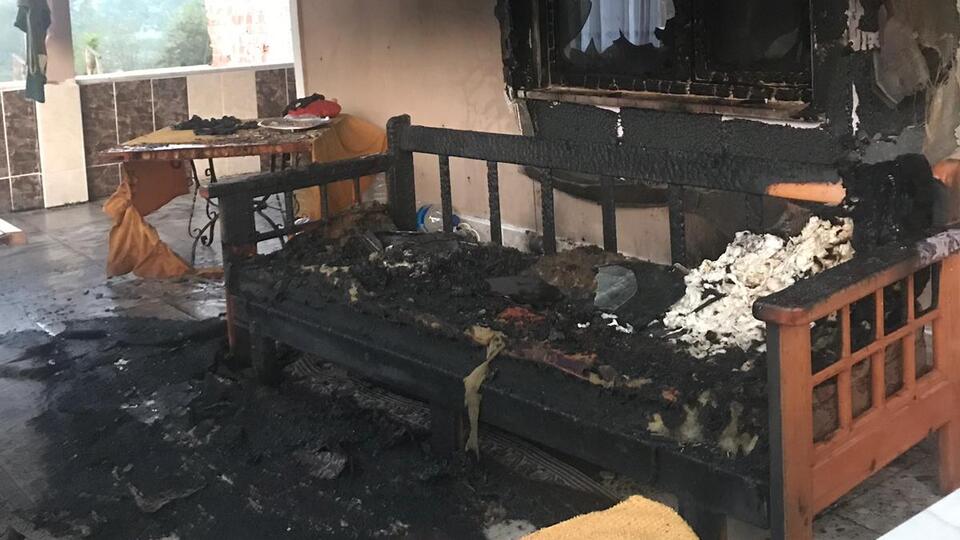 Ankara'da dehşet! Kayınpederinin evini ateşe verdi