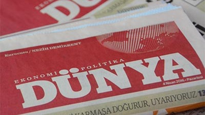 Dünya gazetesi satıldı
