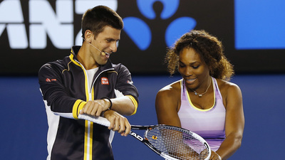 Serena ve Djokovic üçüncü turda