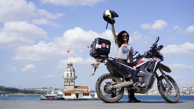 Kadınlara özgürlük mesajını dünyanın zirvesine taşıdı