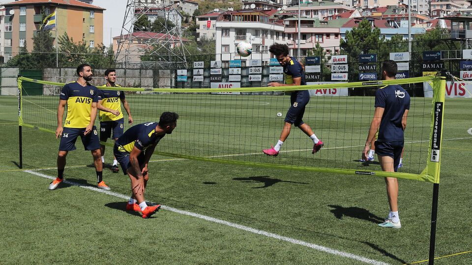 Fenerbahçe'de hazırlıklar sürdü