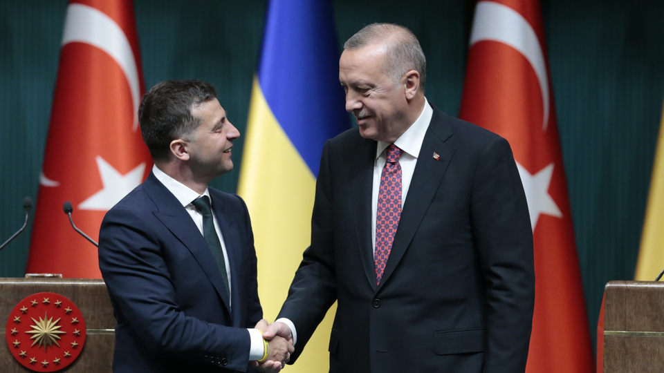Cumhurbaşkanı Erdoğan, Zelenskiy ile görüştü