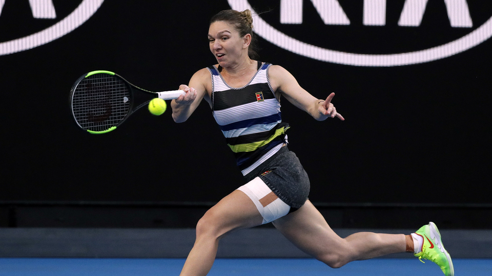 Simona Halep'ten erken veda