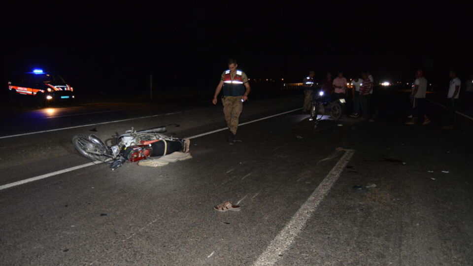 Gaziantep'te motosiklet kazası: 1 ölü, 4 yaralı
