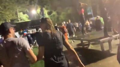 Almanya'da konser sahnesi çöktü: Yaralılar var