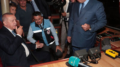 Cumhurbaşkanı Erdoğan 'Vira Bismillah' dedi