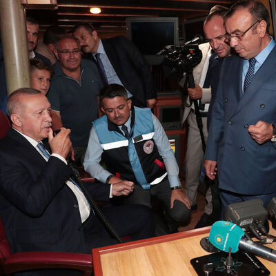 Cumhurbaşkanı Erdoğan 'Vira Bismillah' dedi