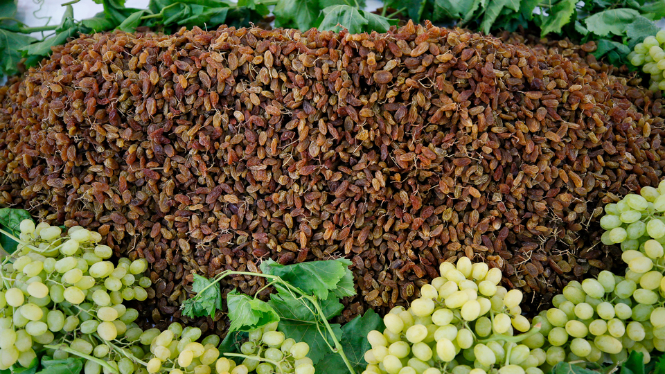 Kuru üzüm alım fiyatı açıklandı