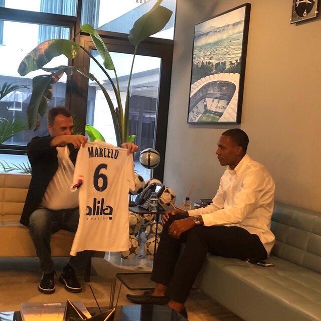 Marcelo'dan Fikret Orman'a ziyaret