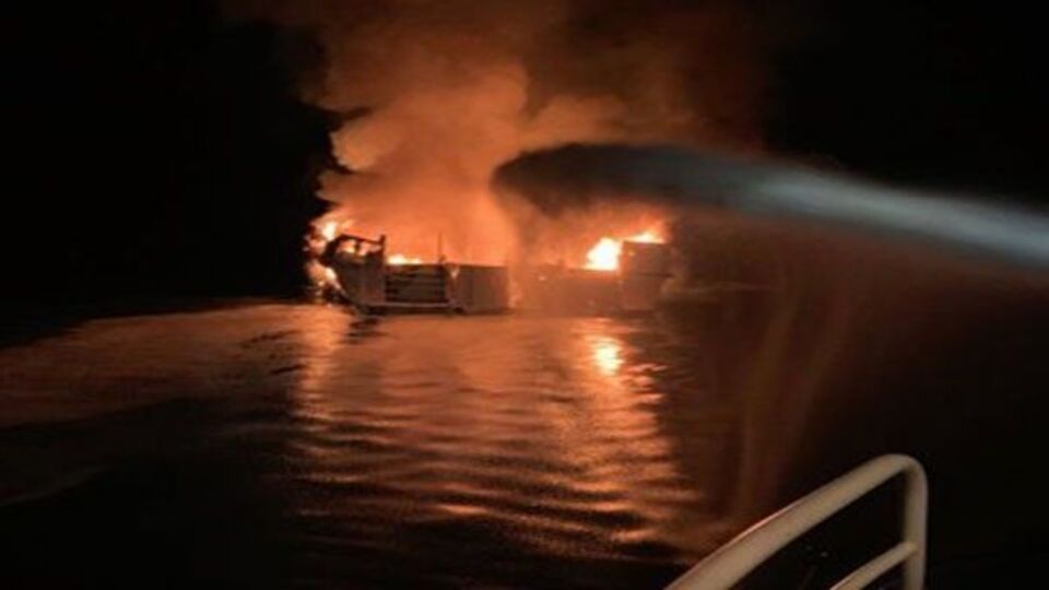 Kaliforniya kıyılarında gemi yangını: En az 34 ölü